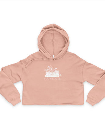 Book Lover Cropped Hoodie - Patreon Exclusive