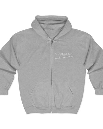 Cuddle Up and Read Romance Zip Hoodie - Patreon Exclusive