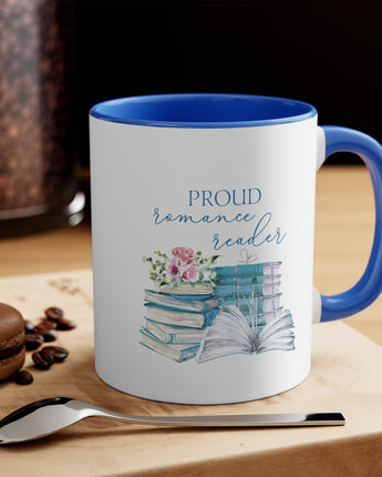 Proud Romance Reader 11oz Accent Mug