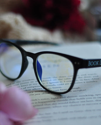 Book Lover Blue Light Glasses