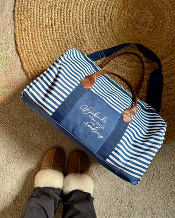 "Weekends were made for Reading" Duffle Weekender Bag