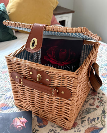 Book Lover Picnic Basket