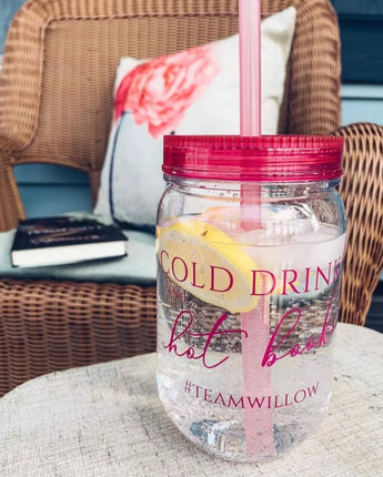 Cold Drinks & Hot Books Tumbler