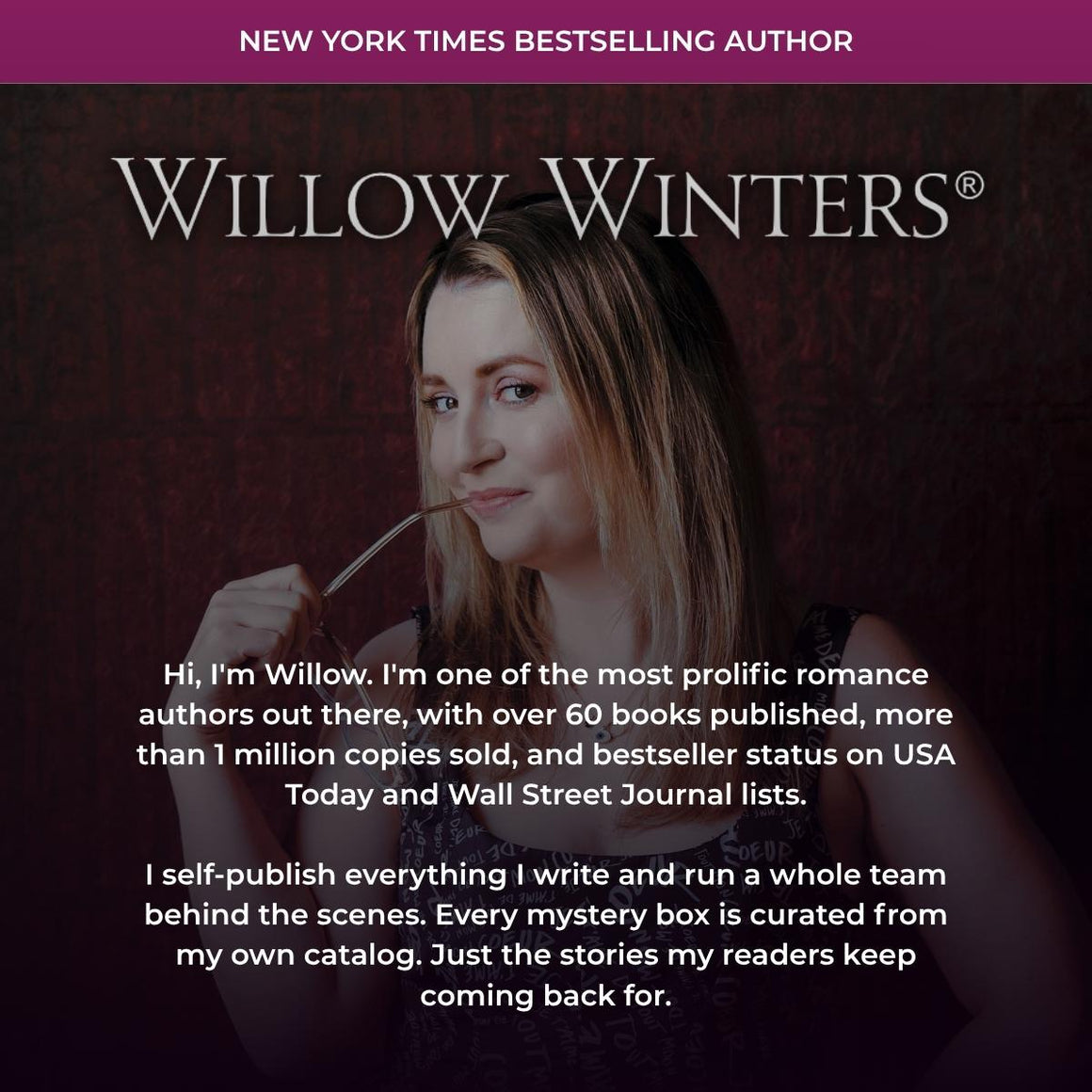Large Book Lover Mystery Box - Willow Winters® Publishing LLC