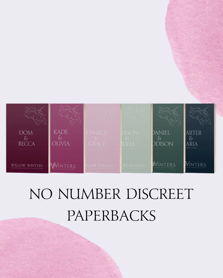 The Discreet Series Signed Paperbacks - NO NUMBER – Willow Winters ...